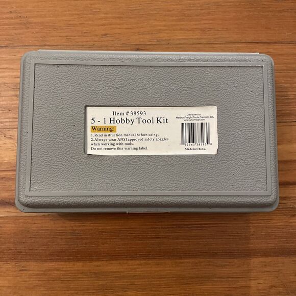 Harbor Freight 5-1 Hobby Tool Kit Soldering Woodburning Leather Crafts 38593 - Picture 7 of 9